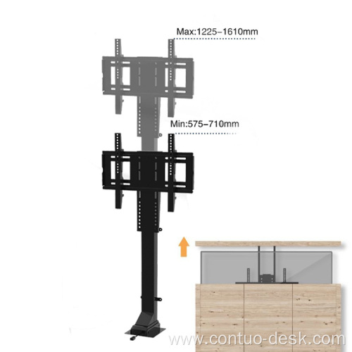 Smart Automatic modern adjustable height Electric System Under Bed Remote TV Lift